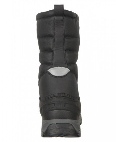 Nevis Extreme Mens Snow Boots Jet Black $25.50 Footwear