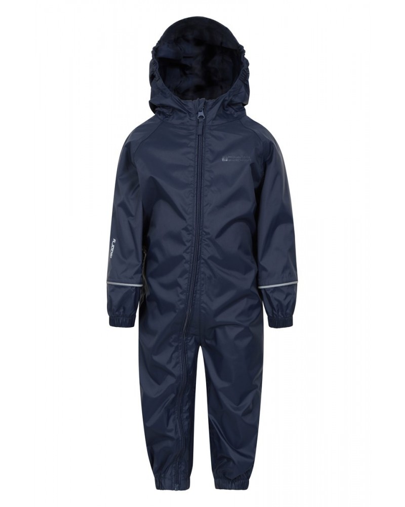 Puddle Kids Waterproof Rain Suit Blue $17.50 Babywear