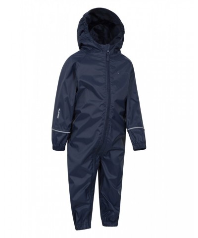 Puddle Kids Waterproof Rain Suit Blue $17.50 Babywear