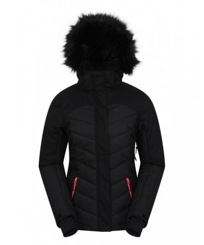 Pyrenees Womens Insulated Ski Jacket Jet Black $29.45 Jackets
