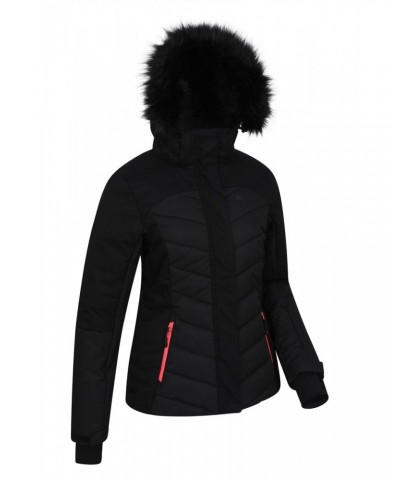 Pyrenees Womens Insulated Ski Jacket Jet Black $29.45 Jackets