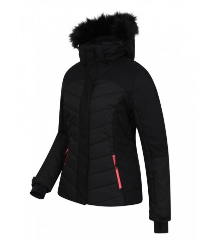 Pyrenees Womens Insulated Ski Jacket Jet Black $29.45 Jackets