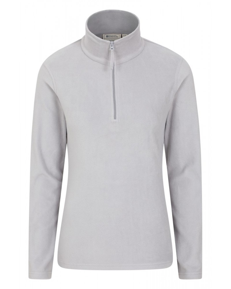 Camber Womens Half-Zip Fleece Charcoal $13.74 Fleece