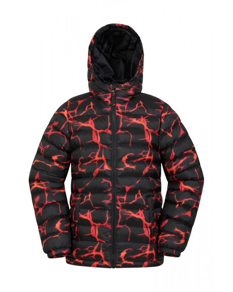 Seasons Printed Kids Insulated Jacket Electro Pulse $24.29 Jackets