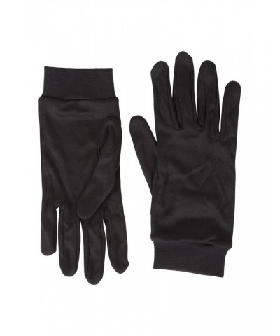 Silk Gloves Black $14.84 Accessories