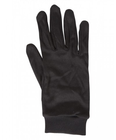 Silk Gloves Black $14.84 Accessories