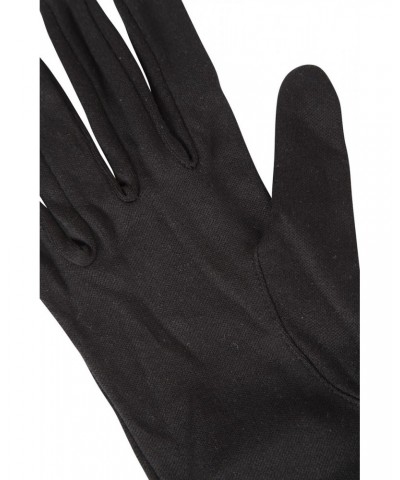 Silk Gloves Black $14.84 Accessories