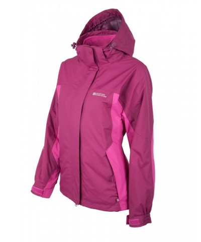 Storm Womens Waterproof 3 in 1 Jacket Pink $47.30 Jackets