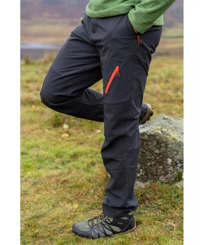Forest Mens Water-Resistant Trekking Pants Black $41.29 Pants