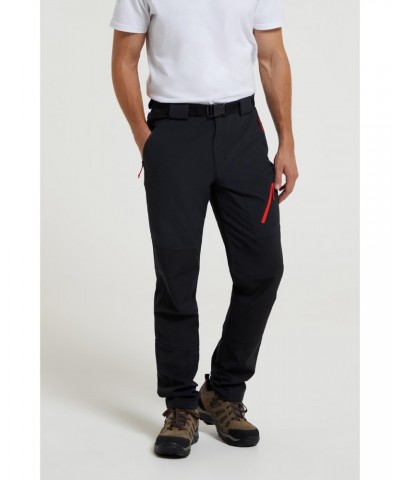 Forest Mens Water-Resistant Trekking Pants Black $41.29 Pants