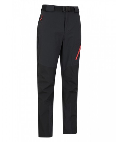 Forest Mens Water-Resistant Trekking Pants Black $41.29 Pants