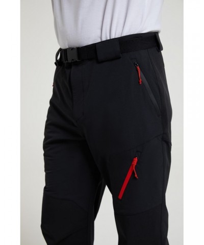 Forest Mens Water-Resistant Trekking Pants Black $41.29 Pants