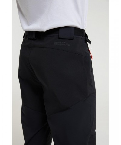 Forest Mens Water-Resistant Trekking Pants Black $41.29 Pants