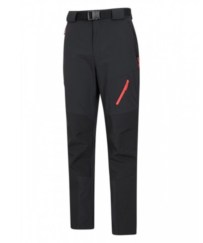 Forest Mens Water-Resistant Trekking Pants Black $41.29 Pants