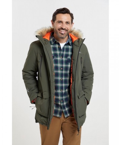 Traverse Mens Hybrid Insulation Waterproof Jacket Khaki $50.60 Jackets