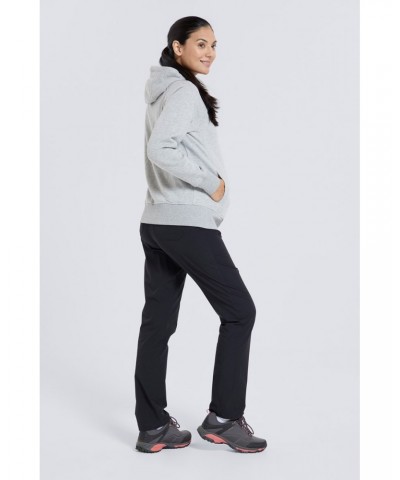 Carnelian Maternity Hooded Fleece Grey $18.40 Maternity