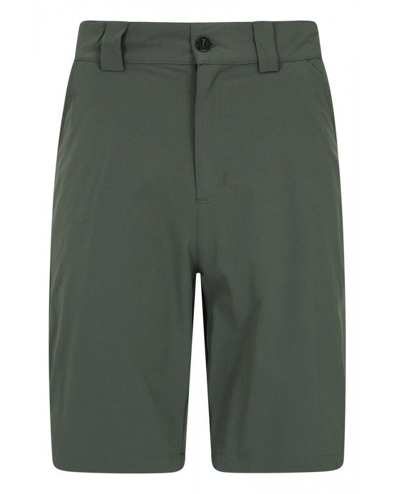 Beam Mens Stretch Shorts Light Khaki $19.60 Pants