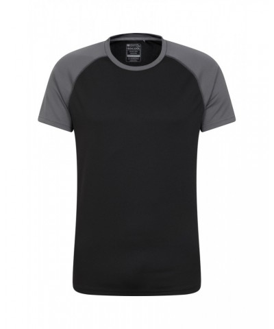 Endurance Isocool Mens Active T-Shirt Jet Black $12.74 Tops