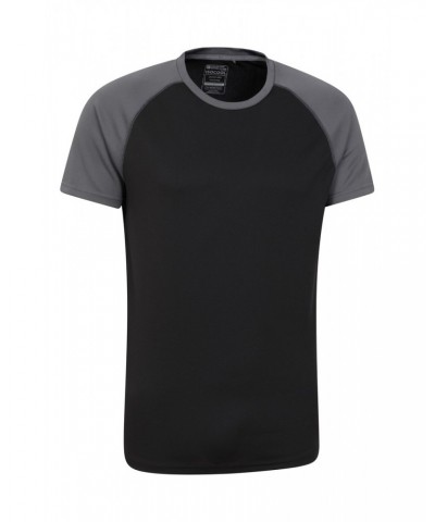 Endurance Isocool Mens Active T-Shirt Jet Black $12.74 Tops