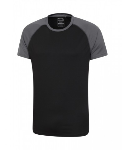 Endurance Isocool Mens Active T-Shirt Jet Black $12.74 Tops