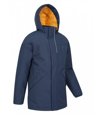 Forest Kids Longline Waterproof Jacket Navy $25.30 Jackets