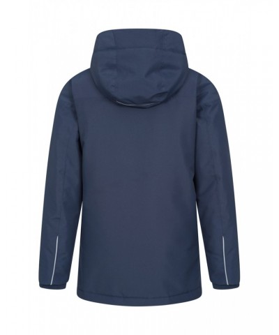 Forest Kids Longline Waterproof Jacket Navy $25.30 Jackets