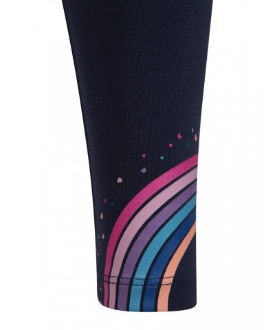 Patterned Casual Kids Leggings Multipack Rainbow $10.99 Active