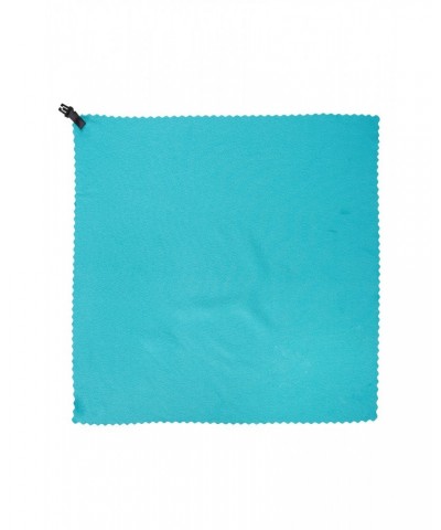 Clip Travel Towel - 40 x 40cm Teal $9.71 Travel Accessories