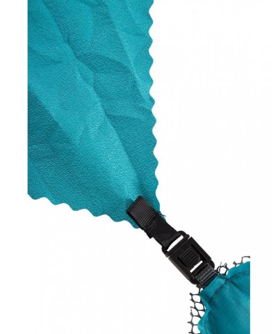 Clip Travel Towel - 40 x 40cm Teal $9.71 Travel Accessories