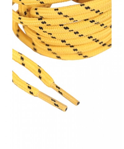 Round Fleck Laces Twin Pack Mustard $6.75 Footwear