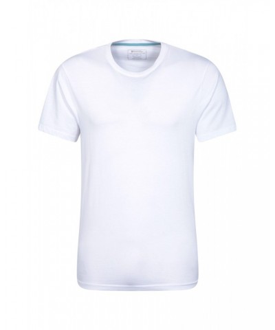 Eden II Mens Organic T-Shirt White $11.79 Tops