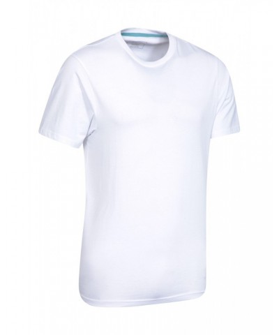 Eden II Mens Organic T-Shirt White $11.79 Tops