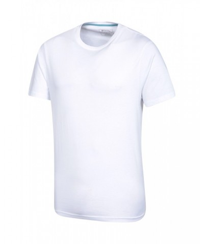 Eden II Mens Organic T-Shirt White $11.79 Tops