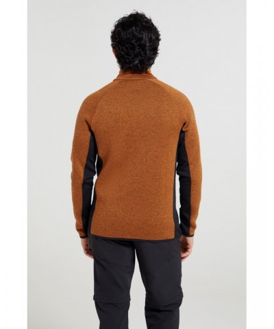 Treston Mens Half-Zip Fleece Mustard $22.94 Fleece