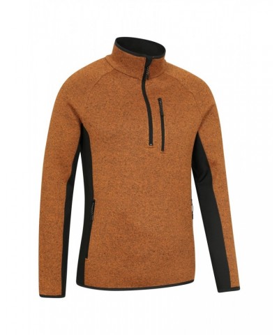 Treston Mens Half-Zip Fleece Mustard $22.94 Fleece