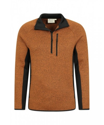 Treston Mens Half-Zip Fleece Mustard $22.94 Fleece