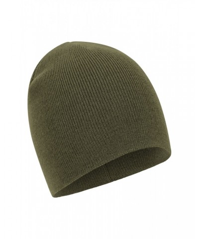 St Anton Mens Beanie Dark Green $10.06 Accessories