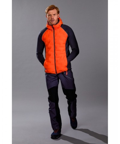 Ultra Nanga Mens Midlayer Jacket Orange $35.04 Active