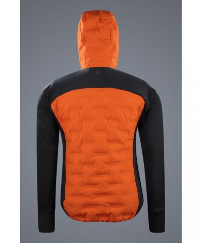 Ultra Nanga Mens Midlayer Jacket Orange $35.04 Active