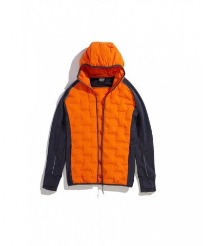 Ultra Nanga Mens Midlayer Jacket Orange $35.04 Active