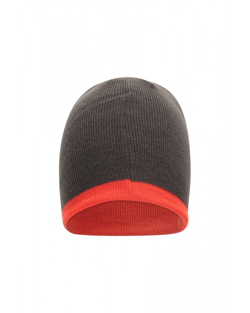 St Anton Mens Beanie Dark Grey $11.39 Accessories