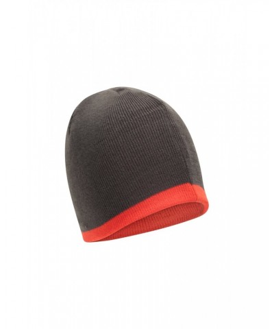 St Anton Mens Beanie Dark Grey $11.39 Accessories