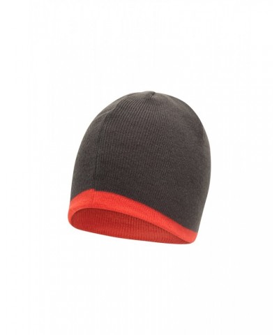 St Anton Mens Beanie Dark Grey $11.39 Accessories