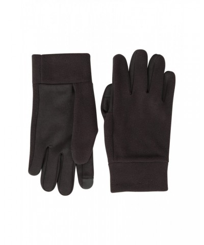 Mens Touchscreen Fleece Gloves Black $9.35 Accessories