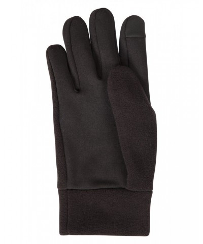 Mens Touchscreen Fleece Gloves Black $9.35 Accessories