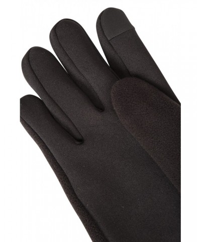 Mens Touchscreen Fleece Gloves Black $9.35 Accessories