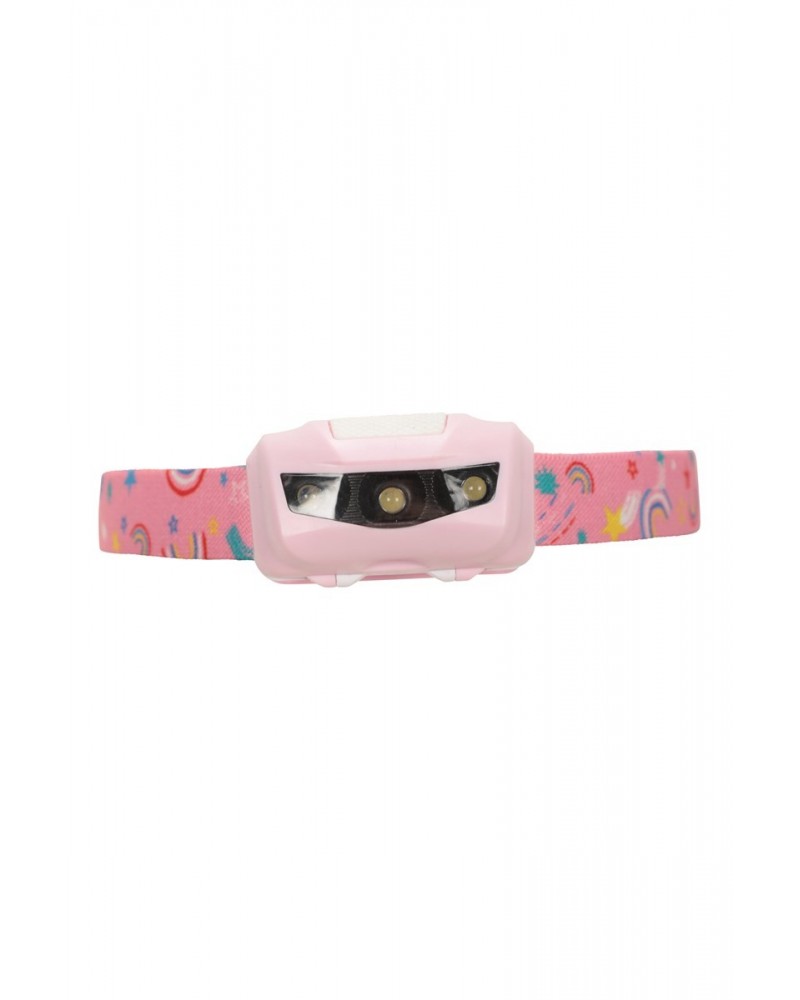 Kids Printed Headlamp Pink $11.19 Walking Equipment