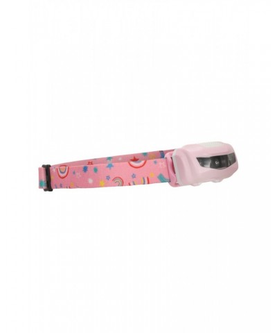 Kids Printed Headlamp Pink $11.19 Walking Equipment