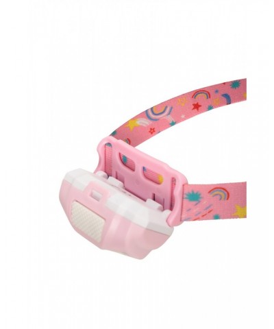 Kids Printed Headlamp Pink $11.19 Walking Equipment