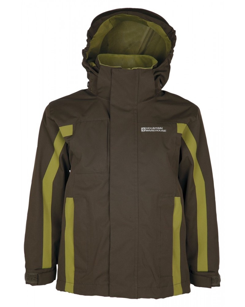 Samson Kids Waterproof Jacket Khaki $19.94 Jackets